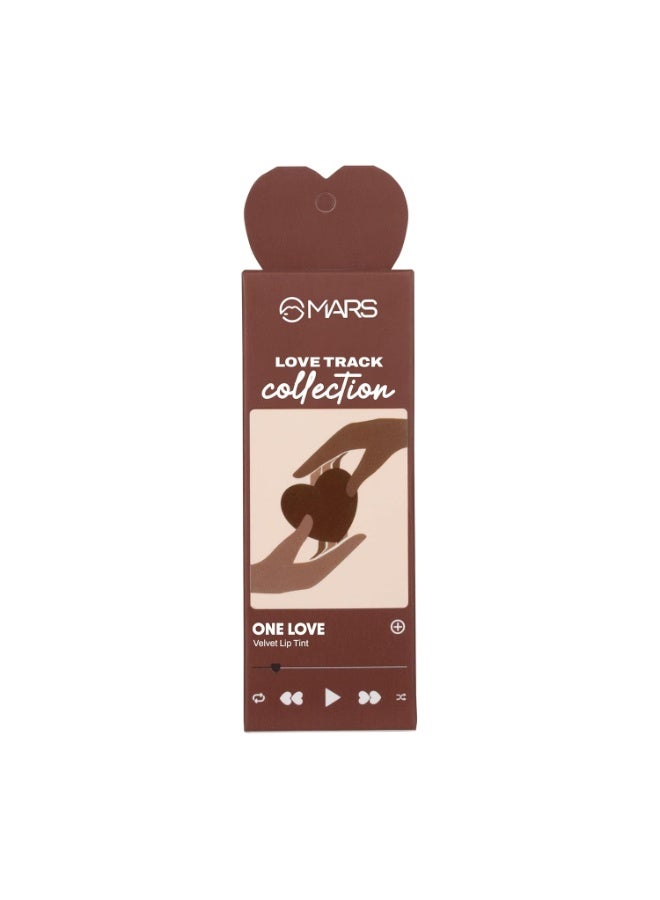 مارس أحمر شفاه سائل مخملي من ماركة مارس لوف تراك (2.8 مل) (ون لوف) | لمسة نهائية مخملية مطفية | غير لزج وخفيف الوزن | صبغة عالية الكثافة | مريح عند الاستخدام | 6 درجات ألوان جذابة. - Image 4